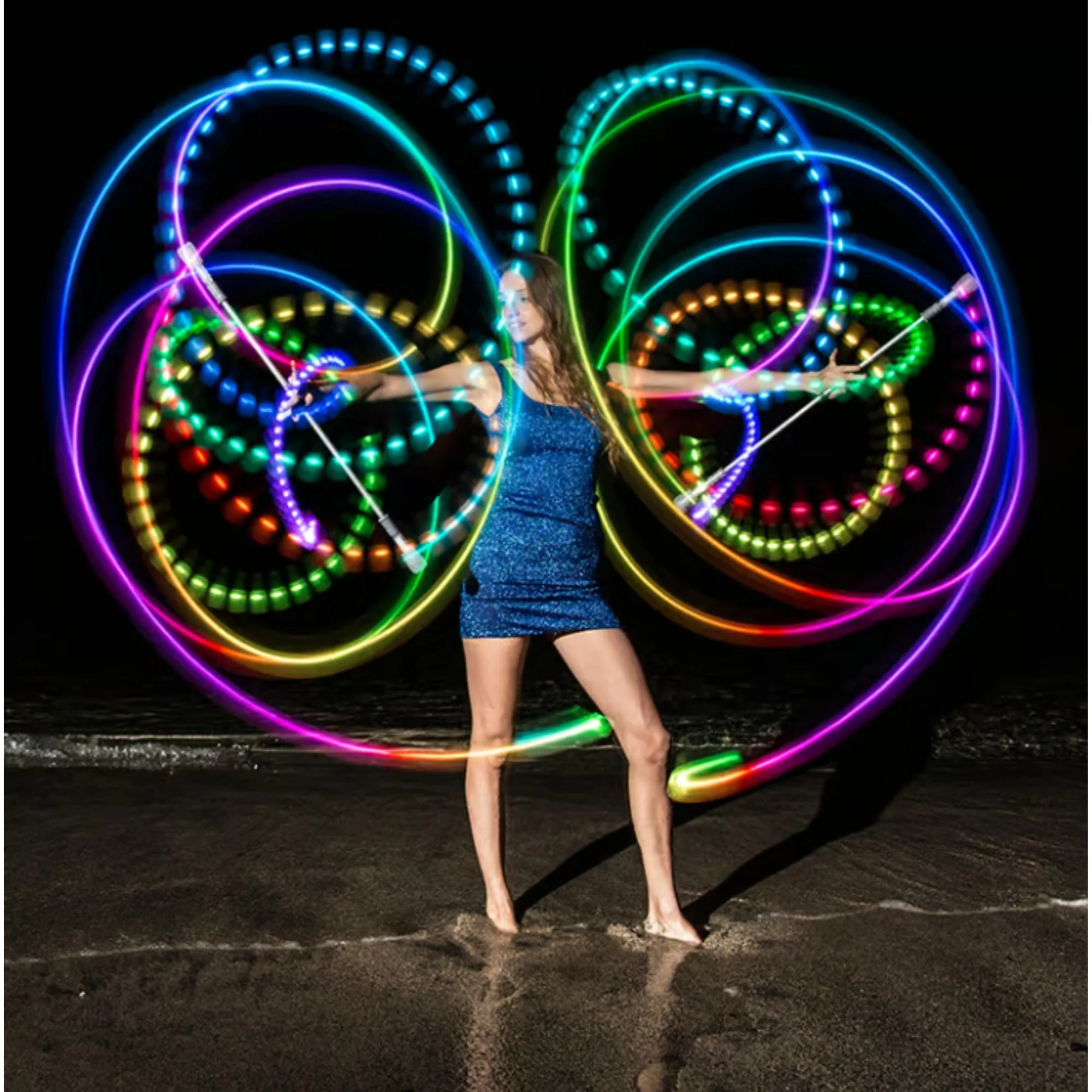 Flowtoys Lumina Twirl™ Baton v2 - LED Twirling Baton - Image 7